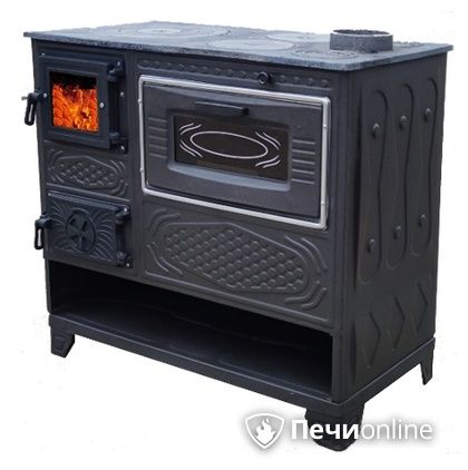 Отопительно-варочная печь МастерПечь ПВ-05С с духовым шкафом, 8.5 кВт в Магнитогорске